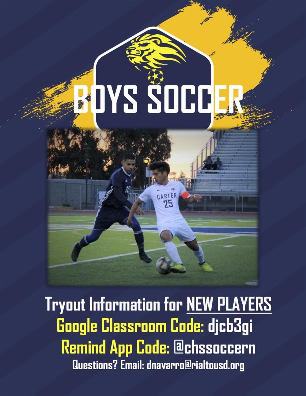 Boys soccer Boys soccer